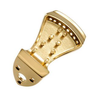 mandolin tailpiece monteleone heavy gold plated brass 