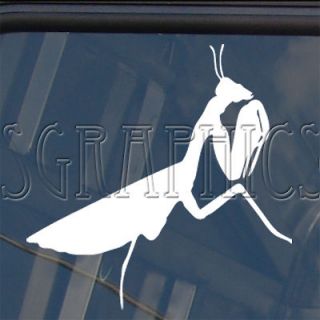 praying mantis decal car truck bumper window sticker from thailand