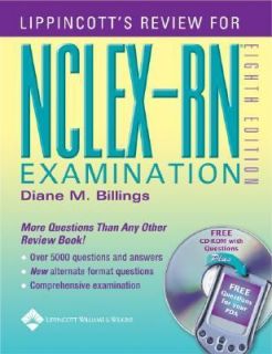 Lippincotts Review for NCLEX RN by Diane M. Billings 2004, Paperback 