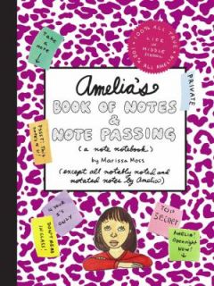   Book of Notes and Note Passing by Marissa Moss 2006, Hardcover