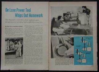 shopsmith mark 5 1954 review and pictorial article time left