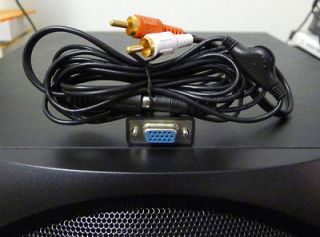 Logitech Z 5500 (PID pre 636 RCA) Control Pod Bypass Cable w/ volume 
