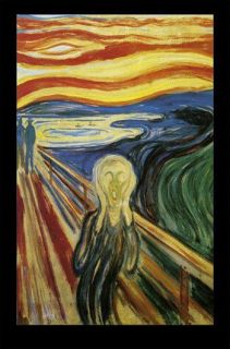 new the scream edvard munch poster more options product options time 