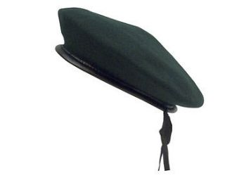 french wool monty military army gi beret black large