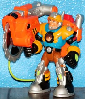   HEROES Fisher Price JACK HAMMER Construction POWER MAX Figure EUC