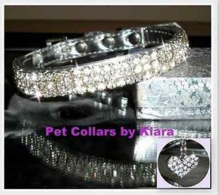 NEW* Crystal Diamante Toy Breed Chihuahua Puppy Collar 9 11