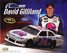 2011 DAVID GILLILAND TACO BELL #34 NASCAR SPRINT CUP SERIES POSTCARD