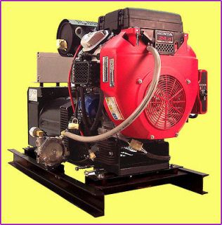 Newly listed Slow Turning Honda Power 10 kW LP/Natural Gas Generator
