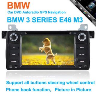   E46 318 / 320 / 325 Car 7 DVD GPS NAVIGATION RADIO STEREO HEADUNIT