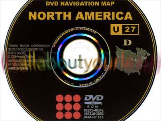 2005 RX330, OEM Lexus Navigation DVD Disc Update 12.1 Generation 4 