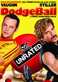 Dodgeball A True Underdog Story DVD, 2005, Bilingual Unrated Ed 