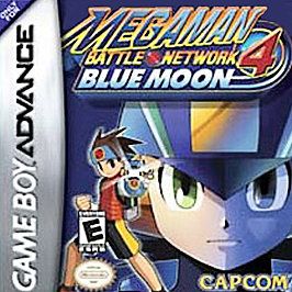 Mega Man Battle Network 4 Blue Moon Nintendo Game Boy Advance, 2004 