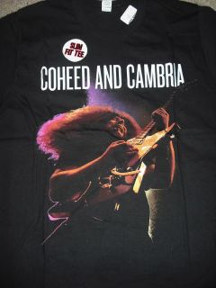 coheed and cambria live t shirt new slim fit more