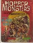 Horror Monsters #6 Frankenstein 1970 Dracula Wolfman Black Zoo 