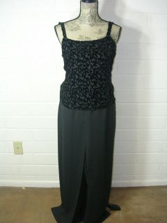 Patra Black Long Pant/Skirt/Dre​ss Size 16 