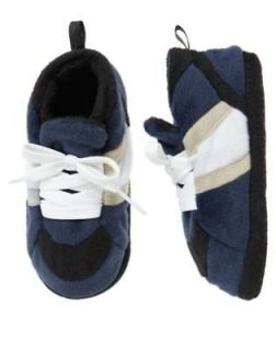 GYMBOREE Boys Navy Blue Sports Shoes Slippers Sleepwear Toddler 
