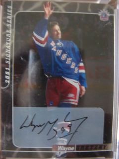 2000 01 BaP Signature #143 Gretzky Wayne auto SSP autograph $750
