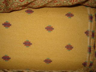 gold southwest woven rust harlequin upholstery fabric 