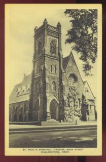 wallingford ct st paul s episcopal church c 1920 s