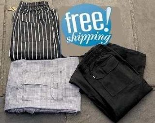 nwt new mens baggy cargo chef cook pants 2x 6x choice