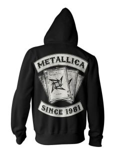 metallica dealer new official zip hoodie all sizes more options size 