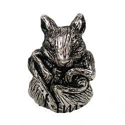 SILVER PLATED MOUSE SPACER BEAD CHARM ** SEE MY STORE ** RODENT RAT