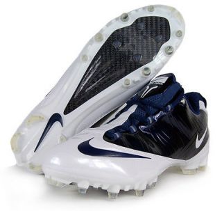 Nike Air Zoom Vapor Carbon Fly TD Football Cleats Shoes 15 White Blue 