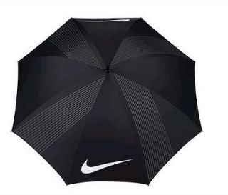 New Nike Golf 62 Windproof Umbrella Black (N90604) 723141906047
