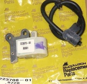 electronic ignition module coil mcculloch 655 690 800 time left
