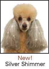 top performance pet dog hair dye gel 4oz silver shimmer
