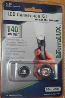 Newly listed AA MINI MAGLITE LED UPGRADE BULB by TERRALUX TLE 5EX 140 