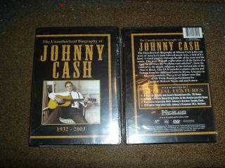   Biography of Johnny Cash 2005 STARS Johnny Cash RETIRED DVD