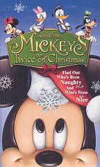 Mickeys Twice Upon A Christmas VHS, 2004