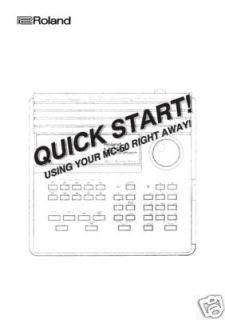 roland mc 50 midi sequencer quick start guide manual time