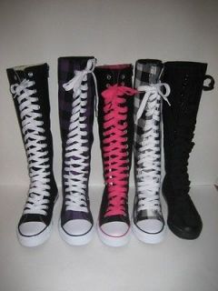 emo boots in Womens Shoes