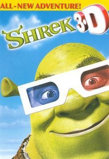 shrek 3 d complete with glasses sealed brand new time