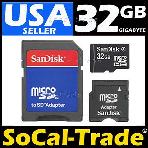 sandisk 32gb micro sd hc new microsd memory card mini 100 % genuine 