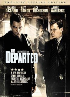 The Departed DVD, 2007, 2 Disc Set, Special Edition