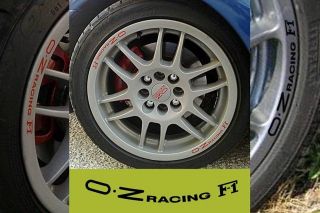 wheel rim decal sticker to fit oz racing f1 wheel x8 location united 