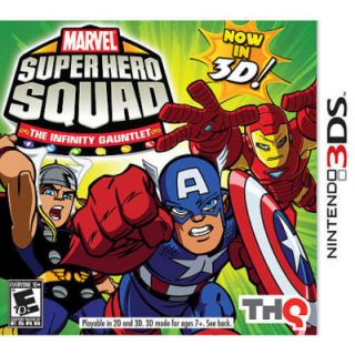 Marvel Super Hero Squad The Infinity Gauntlet Nintendo 3DS, 2011 