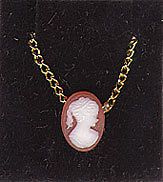 dollhouse miniature cameo necklace multi minis 1 12 scale time