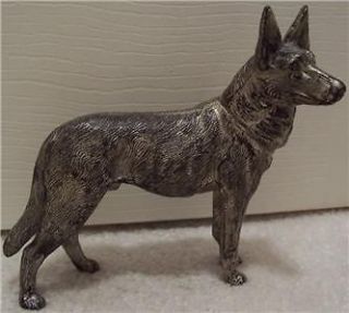 antique sculpture of rin tin tin german shepherd duncan returns