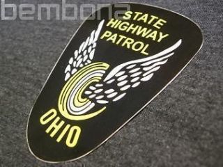 outside oh ohio state highway patrol police decal time left