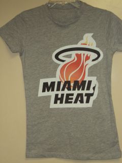 NBA Hardwood Classic Miami Heat Gray ( Miami Heat with Logo ) T shirt