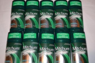 10 MITCHUM UNSCENTED SOLID ANTI PERSPIRANT AND DEODORANT 2.7 OZ 77G 