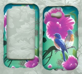 green bird Mobile HTC Wildfire S Android Touch phone cover case
