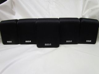 set of rca surround sound speakers 5 cube speakers time