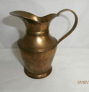 Newly listed Brass Pitcher made in india Uncleaned Potina