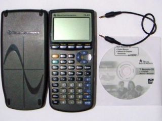 texas instruments ti 83 graphing calculator ti83 good condition new