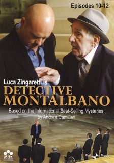 Detective Montalbano Episodes 10 12 DVD, 2010, 3 Disc Set